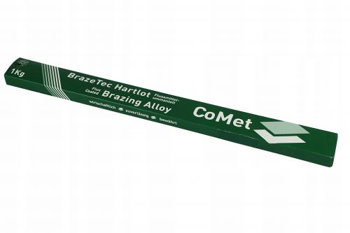 Lut twardy w otulinie 40%AG Brazetec Comet 4076 U 500x2,00/3,6mm