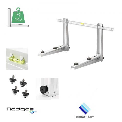 WSPORNIK KLIMATYZATORA Z POPRZECZKĄ RODIGAS MS230 420 mm Z BELKĄ WSPORNIK KLIMATYZATORA Z POPRZECZKĄ RODIGAS MS230 420 mm Z BELKĄ
